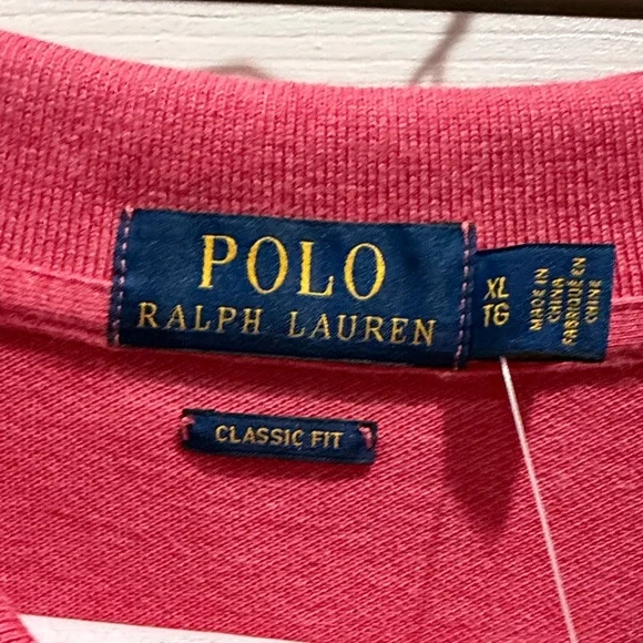 Polo by Ralph Lauren Men's Raspberry Pink Short-Sleeve Polo - Picture 2 of 8